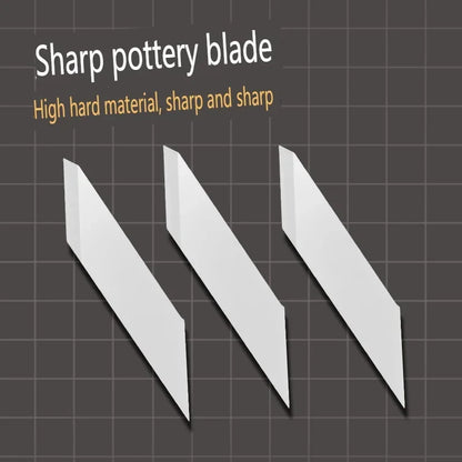 Juego de Herramientas de Tallado con Cuchillo Cerámico – Cuchillo de Precisión de 5 Cuchillas para Maquetismo, Manualidades y Trabajos de Detalle