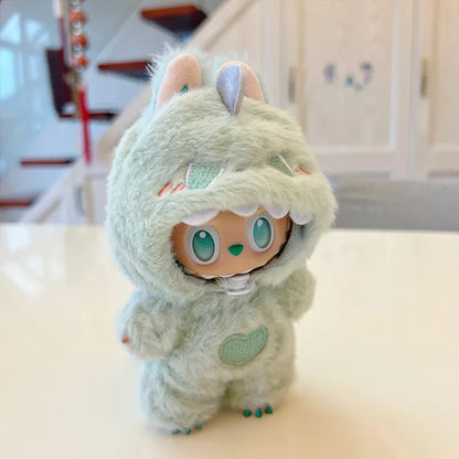 Labubu Doll Clothes Set – 17cm Dinosaur Outfit Accessories for V1 & V3 Figures