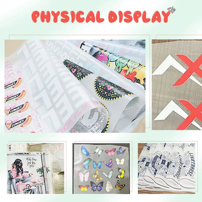 Custom DTF Heat Transfer Stickers – Ready to Press Logo & Photo Iron-On Transfers for Clothing | DIY Washable T-Shirt Thermal Patches