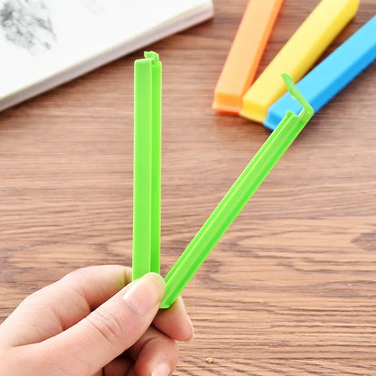 5-30PCS Colorful Bag Sealing Clips – Reusable Moisture-Proof Snack Bag Clamps for Food Storage, Fresh-Keeping Plastic Bag Kitchen Accessories