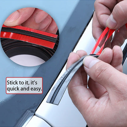SEAMETAL Joint d'étanchéité en caoutchouc pour automobile – Bande d'étanchéité universelle pour porte de voiture, fenêtre, toit et pare-brise pour la réduction du bruit et la protection anti-collision.