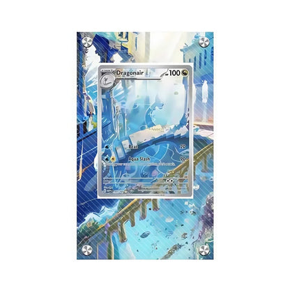 Estuche de exhibición de cartas acrílico Pokémon – Reshiram, Mewtwo, Zekrom, Charizard y soporte protector de cartas de personajes