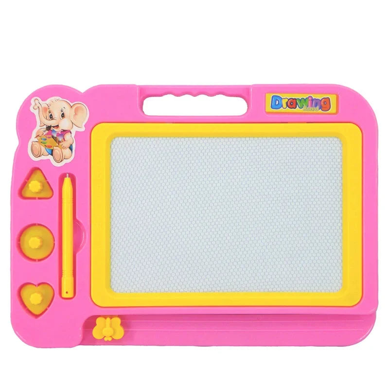 Tableau de dessin magnétique pour enfants – Ardoise magique réutilisable, jouet artistique éducatif, outil de pratique d'écriture créative, cadeau d'apprentissage précoce pour enfants
