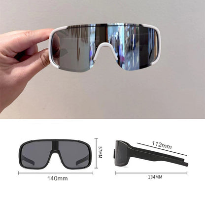 Kids' Colorful Lens Sunglasses – UV Protection Sports Eyewear for Boys & Girls, Trendy Outdoor Cycling Sun Shades