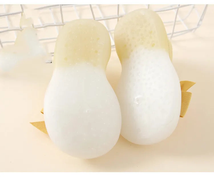 Zapatos y calcetines primeros pasos para bebés – Bonitas zapatillas de dibujos animados para bebés con suela de goma suave para niños y niñas
