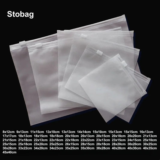 Bolsas de embalaje mate esmeriladas con cremallera para ropa, camisas, calcetines, almacenamiento y envío - Bolsas de plástico reutilizables