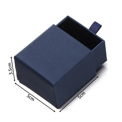 Caja de Regalo Creativa con Cajón para Joyas – Anillos, Collares, Pendientes y Pulseras – Estuche de Lujo para Exhibición y Empaque de Joyería