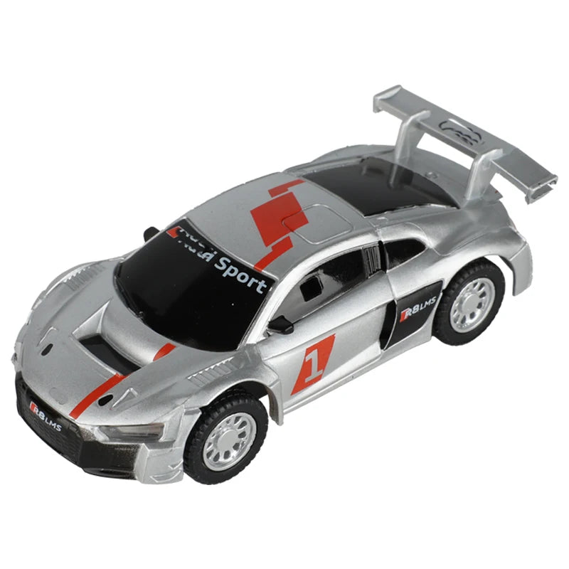Voiture de slot analogique 1:64 pour Carrera GO et Scalextric – Voiture de course électrique à grande vitesse, véhicule jouet de piste de course de police