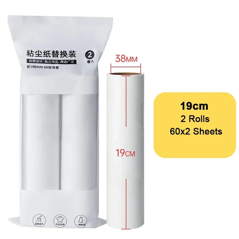 Long Handle Lint Roller – Retractable Pet Hair & Dust Remover for Clothes, Furniture, Bedding & Upholstery