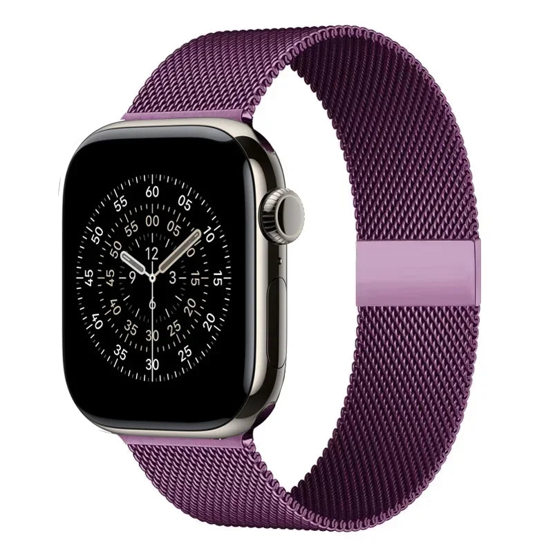 Milanese Loop Metal Band for Apple Watch – Compatible with Series 11, 10, 9, 8, 7, 6, 5, 4, SE & Ultra 2/3, 40–49mm