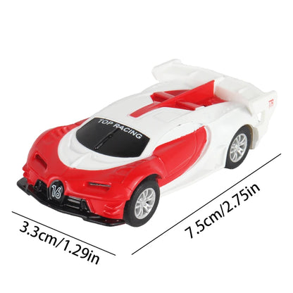 Voiture de slot analogique 1:64 pour Carrera GO et Scalextric – Voiture de course électrique à grande vitesse, véhicule jouet de piste de course de police