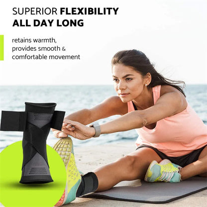 Tobillera de soporte ajustable – Correa de nailon de compresión para proteger el tobillo en running, fútbol, baloncesto, gimnasio y entrenamiento deportivo