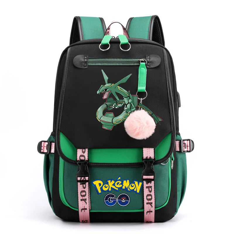 Sac à dos pour enfants grande capacité inspiré des animes | Cartable pour garçons et filles avec compartiment pour ordinateur portable
