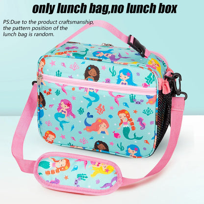 Fiambrera Bento para niños – Recipiente de comida portátil a prueba de fugas para la escuela, viajes y picnics, fiambrera para estudiantes apta para microondas para frutas, aperitivos y comidas
