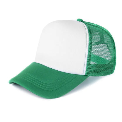 Gorra Trucker de Malla de 5 Paneles con Logotipo Personalizado – Gorra de Béisbol Ajustable para Hombres y Mujeres, Equipos Deportivos y Uso al Aire Libre en Verano
