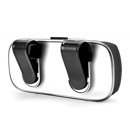 Soporte para gafas de sol para visera de coche – Estuche de almacenamiento para gafas de apertura a presión con diseño antipolvo y antirrayas