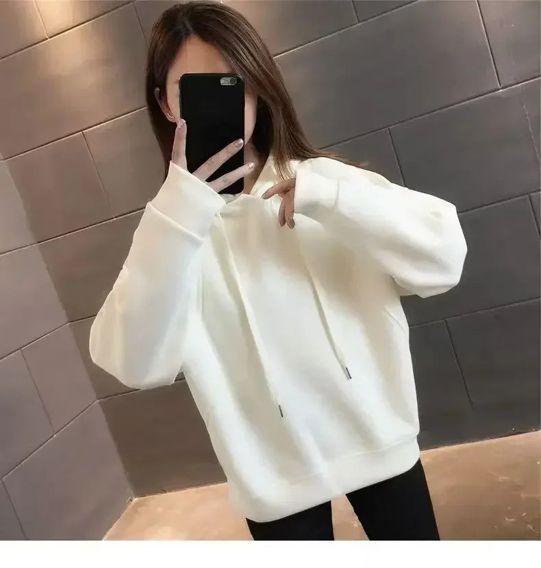Hatsune Miku 2025 Cartoon Print Hooded Sweatshirt – Boys & Girls All-Match Autumn/Winter Top