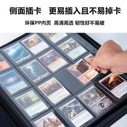 Carpeta de cartas TCG de 1024 bolsillos – Álbum grande con cremallera impermeable para colección de cartas Pokémon, Yu-Gi-Oh y otras cartas coleccionables