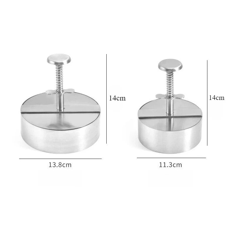 1PC Non-Stick Hamburger Patty Press – Burger Maker Mold for Beef, Cheese & Veggie Patties, Manual Meat Shaper for Grill, Griddle & BBQ