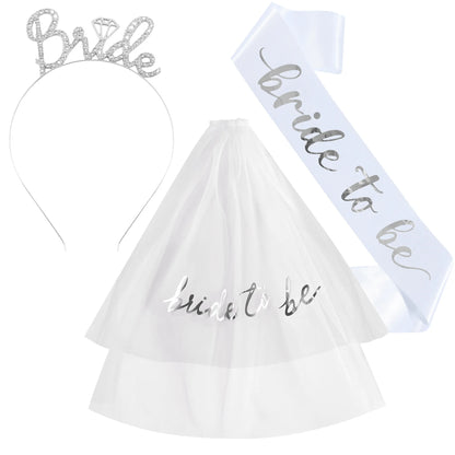 Bride-to-Be Bridal Sash – Bachelorette Party & Bridal Shower Wedding Accessory Gift