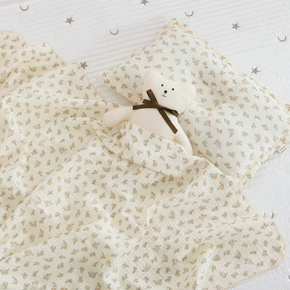 Summer Baby Muslin Blanket – Soft Newborn Swaddle Wrap Receiving Blanket for Infant Crib & Sleeping
