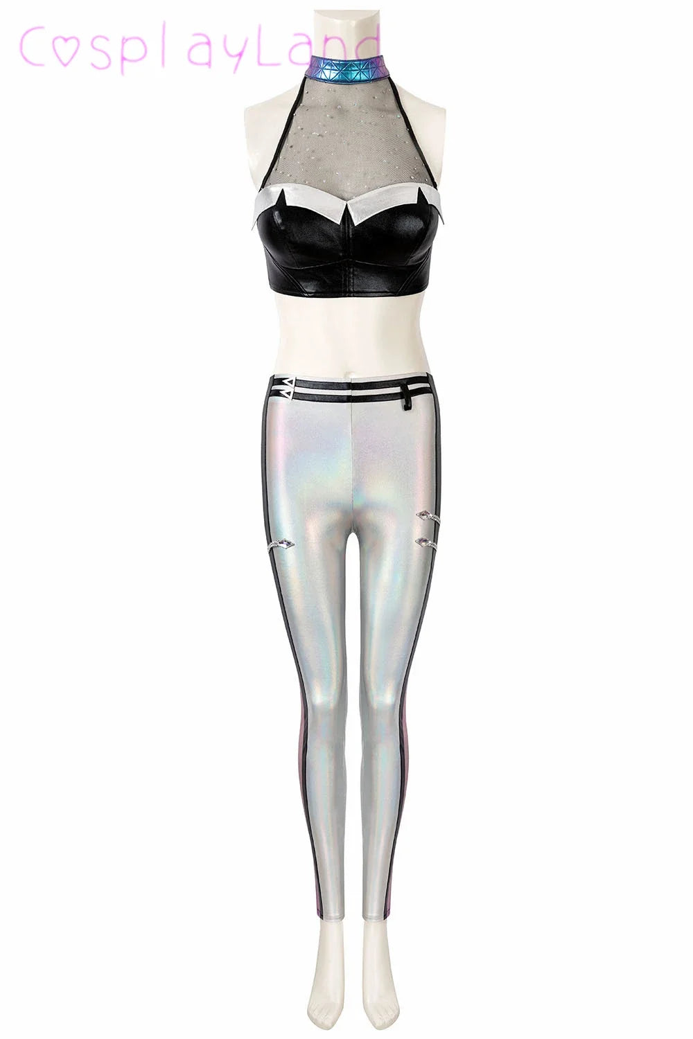 League of Legends K/DA Kai’Sa Cosplay Costume – Performance Halloween Outfit