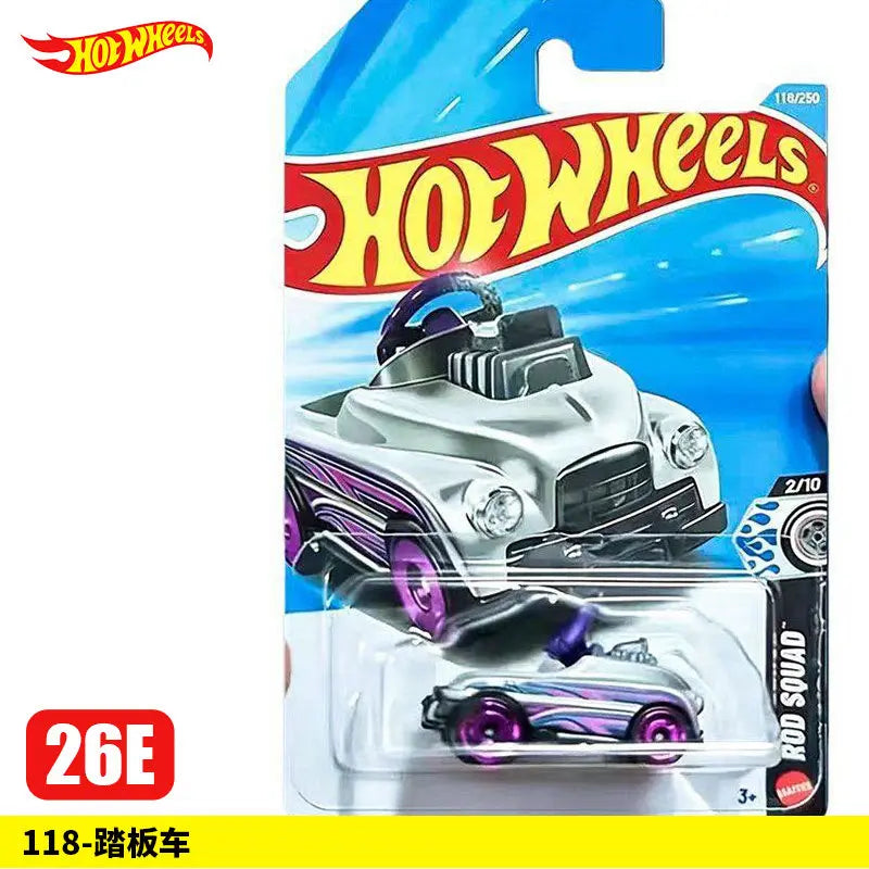 Hot Wheels 1:64 Mainline Series 2026 E Case Diecast Car – Collectible Toy Vehicle Models Featuring Simpsons, Pagani, Audi, Mazda & Dodge