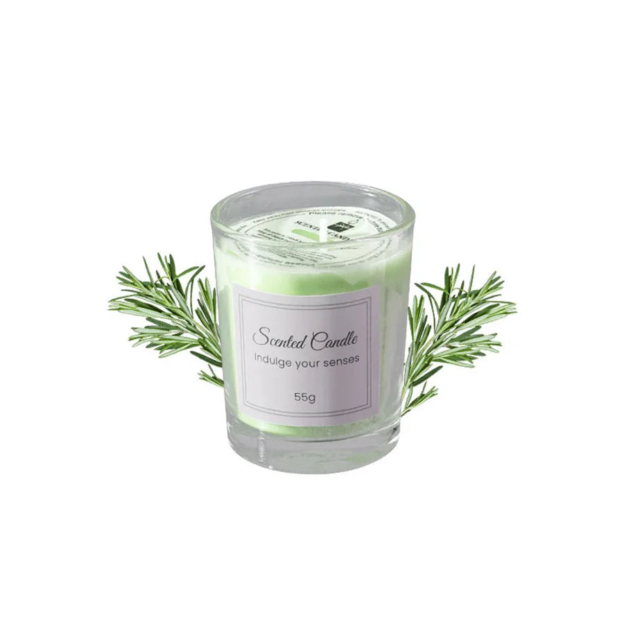 Premium Aromatherapy Soy Wax Candle – Handmade Glass Scented Candle in Gift Box, Smokeless Decorative Candle & Companion Gift