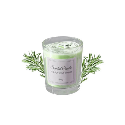 Premium Aromatherapy Soy Wax Candle – Handmade Glass Scented Candle in Gift Box, Smokeless Decorative Candle & Companion Gift