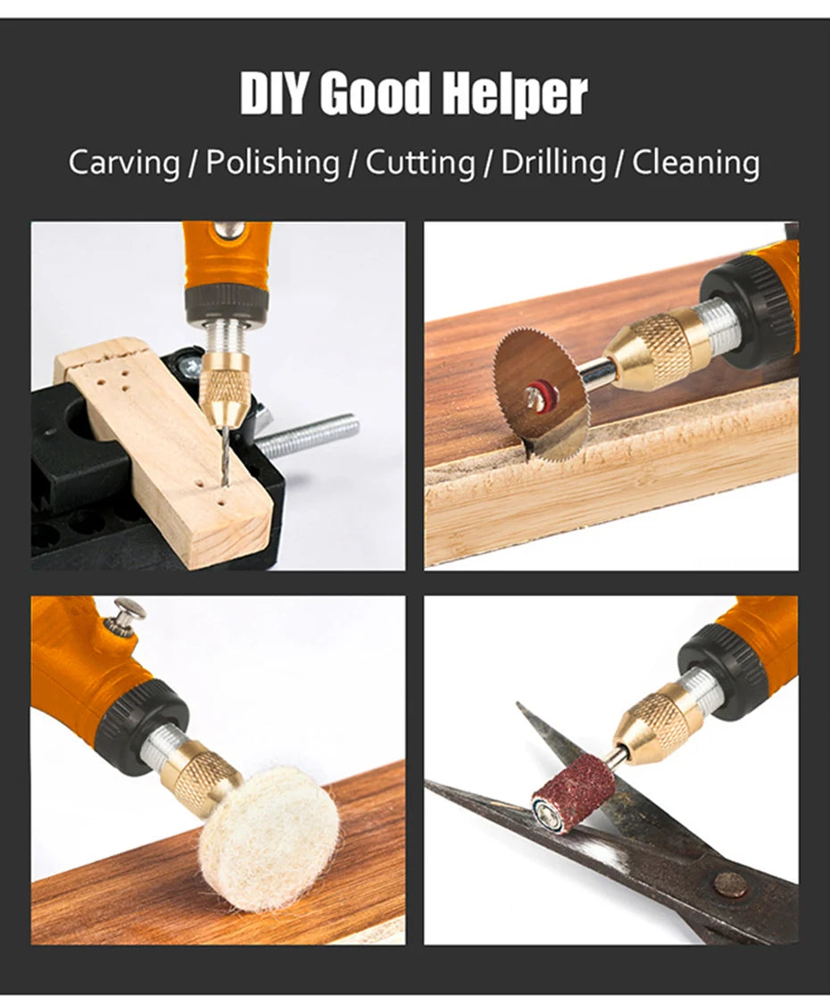 Mini Rotary Tool USB Engraver – Rechargeable Cordless Grinder Drill for DIY Carving, Polishing & Crafts