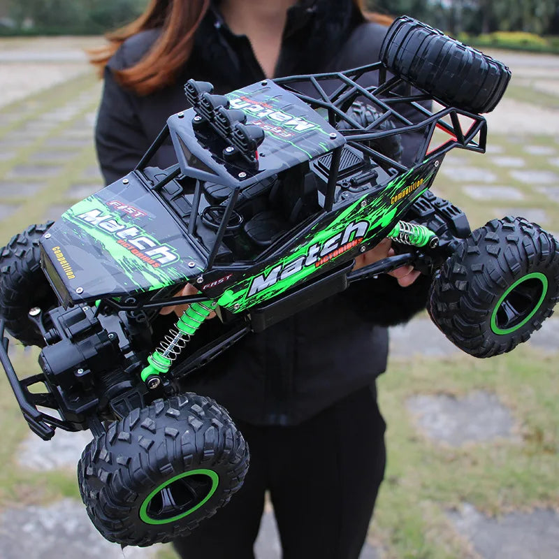 Oike Coche teledirigido 4x4 todoterreno 4WD RC Rock Crawler, coche RC de carreras y drifting todoterreno para niños y adultos