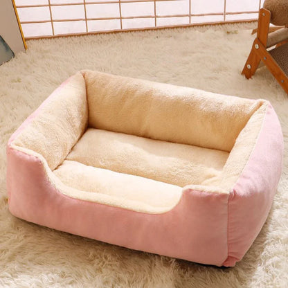 Cama para gatos, casita cómoda para mascotas, cesta suave y cojín para gatos y perros pequeños, cama cómoda para dormir gatitos, accesorios para mascotas