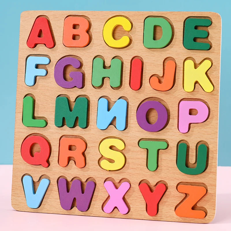 Jouet de puzzle en bois Montessori pour bébé – Jeu d'apprentissage éducatif pour les tout-petits de 1 à 3 ans, activité de développement cérébral d'association de formes pour enfants, cadeau d'anniversaire et jouet d'apprentissage précoce