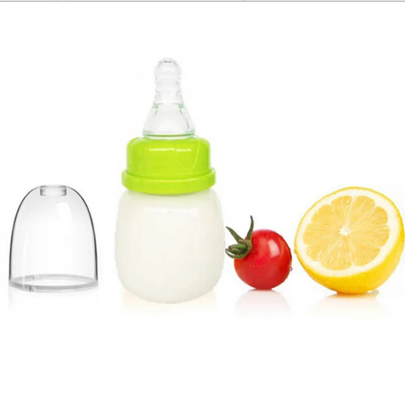 60ML BPA-Free Baby Feeding Bottle Mini Portable Nursing Bottle for Newborns & Infants