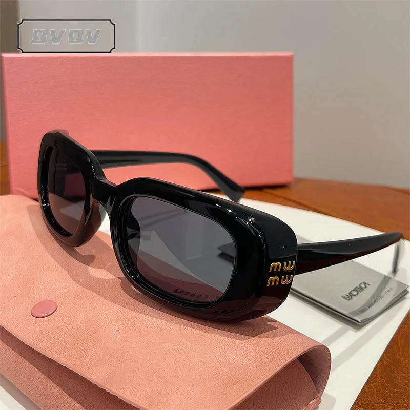 Oversized Square Shield Sunglasses – Unisex Windproof Fashion Eyewear for Women & Men, Wide Oval-Style Frames with UV400 Protection