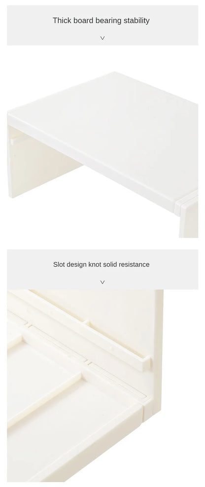 Estante Organizador Expandible para Gabinete de Cocina – Estante Ajustable para Especias y Platos