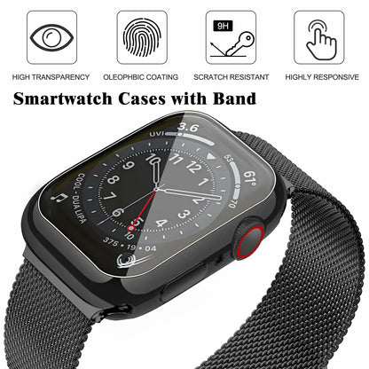 Milanese Loop Metal Band for Apple Watch – Compatible with Series 11, 10, 9, 8, 7, 6, 5, 4, SE & Ultra 2/3, 40–49mm