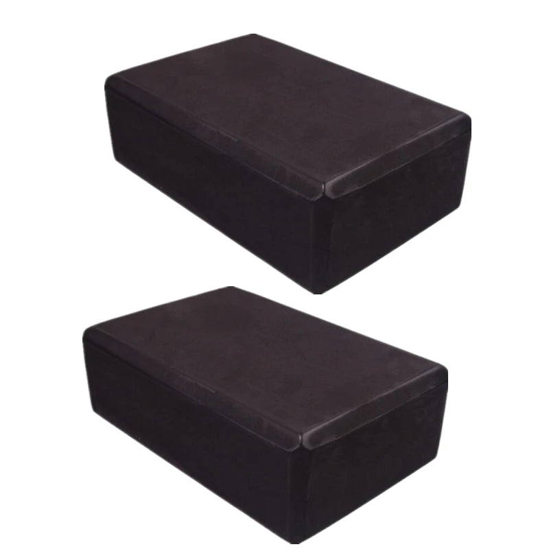 2 PCS Briques en mousse EVA pour le yoga – Outils de soutien légers pour le yoga, les étirements, l'entraînement de danse, la mise en forme du corps et les exercices de fitness