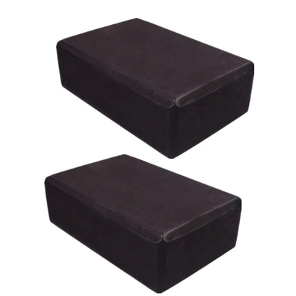 2 PCS Briques en mousse EVA pour le yoga – Outils de soutien légers pour le yoga, les étirements, l'entraînement de danse, la mise en forme du corps et les exercices de fitness