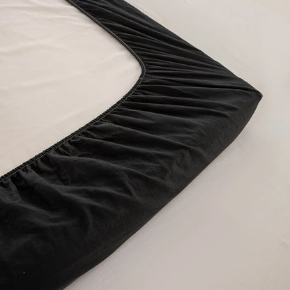 Sábana Bajera Ajustable 100% Algodón – Funda de Colchón Suave y Transpirable con Bolsillos Elásticos Profundos