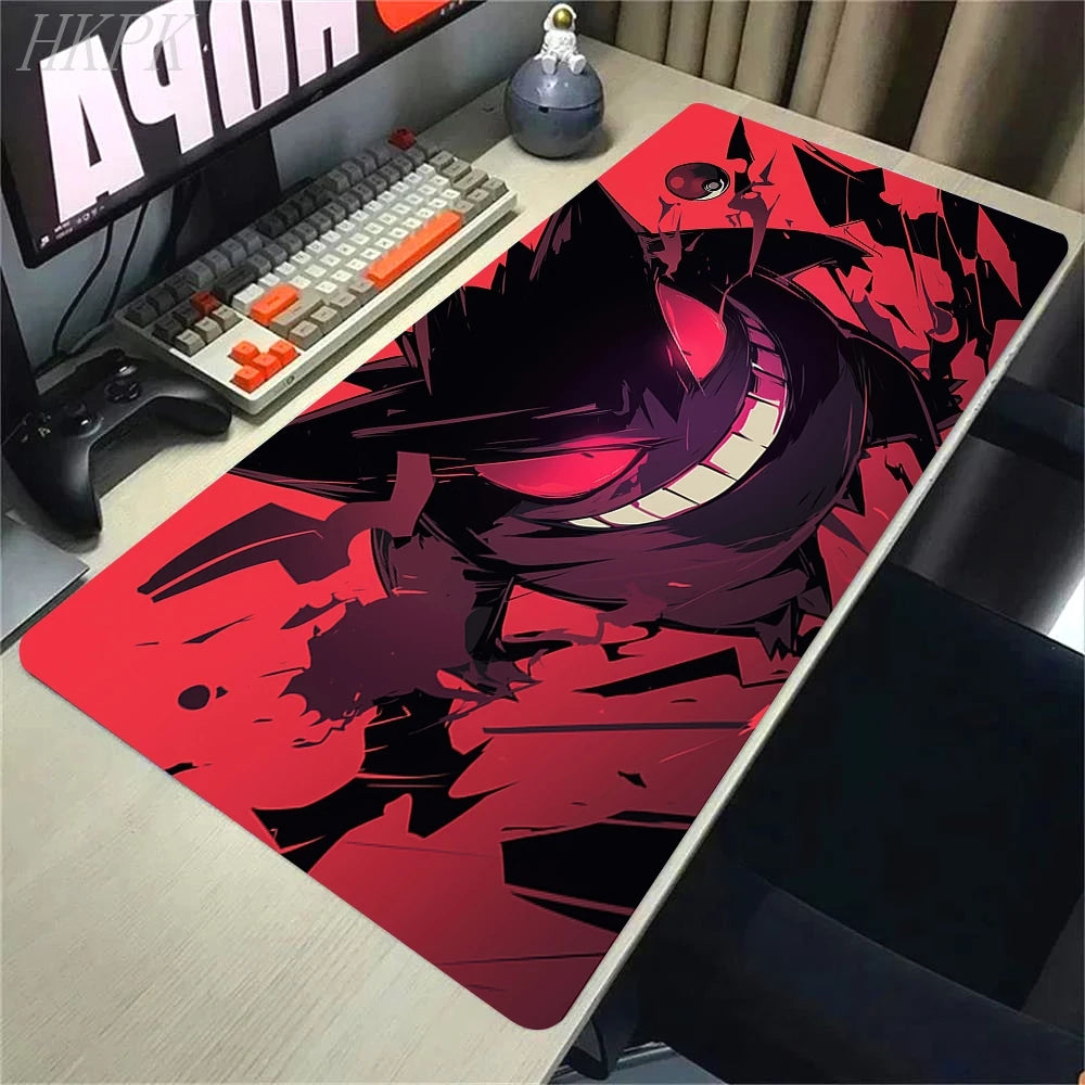 Gengar Gaming Mouse Pad – Large Extended Desk Mat with LockEdge Design for Keyboard & Computer Setup