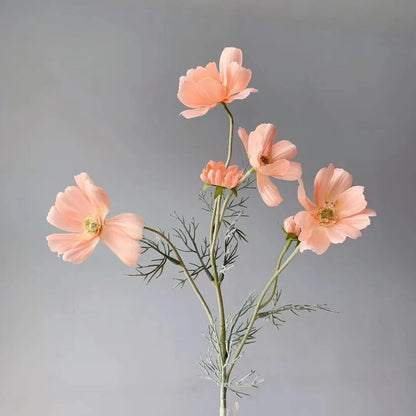 1 Gerbe de 60cm de Fleurs Artificielles Camomille Marguerite – Fausse Fleur en Soie Blanche pour Décoration de Mariage, Décoration de Table, Arrangements de Fête & Bouquets DIY