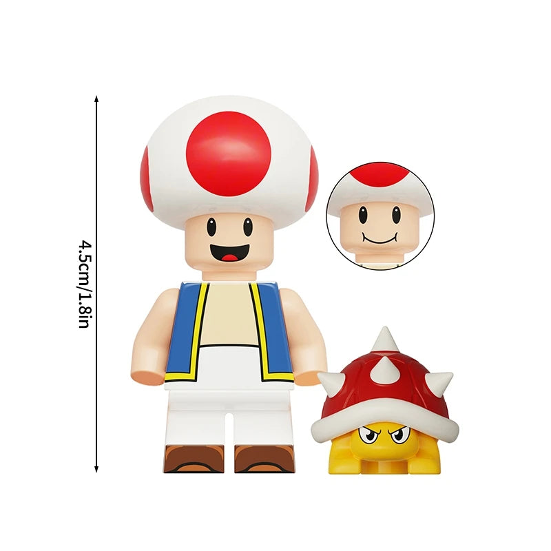 Mini-figurines d'anime en briques de construction – Jouets et figurines à collectionner pour enfants