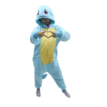 Pokémon Kigurumi Pajama Onesie – Pikachu, Gengar, Snorlax & More Anime Cosplay Sleepwear