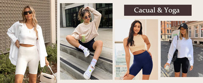 Women’s High Waist Butt Lifting Cycling Shorts Compression Gym Jogging Breathable Summer Sports Shorts