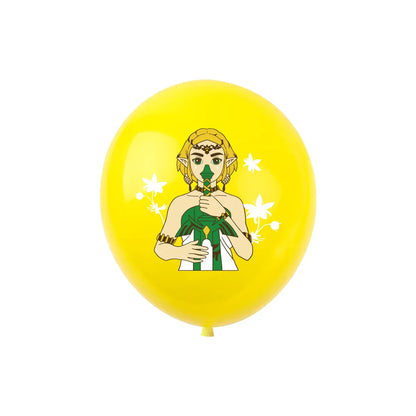 The Legend of Zelda Party Decorations – Birthday Balloons Set (Latex & Foil) Theme Event Cake & Party Supplies