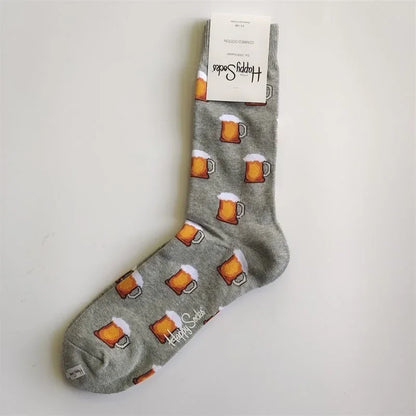 Men’s Classic Crew Socks – Cotton Everyday Socks, Sizes 7–11 UK (41–46 EU)