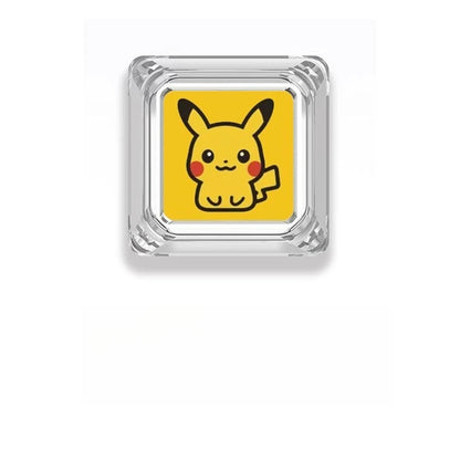 Pokémon Transparent Backlit Keycaps – Cute Custom Crystal Keycaps for Mechanical Keyboard (MX Switch Compatible)