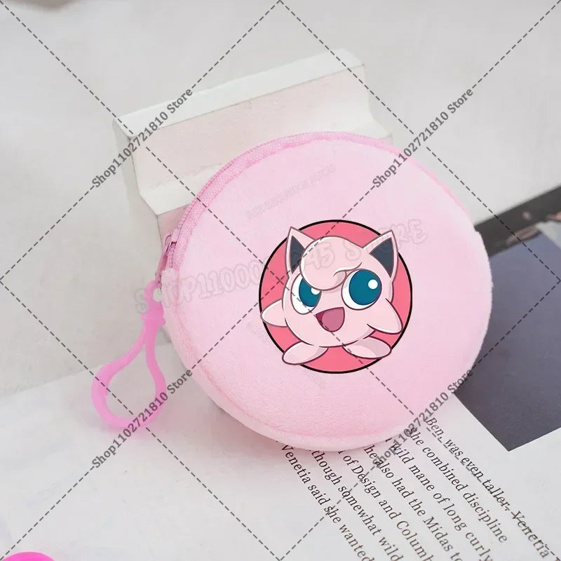 Pokémon Coin Purse – Pikachu, Eevee & Charizard Mini Zipper Wallet