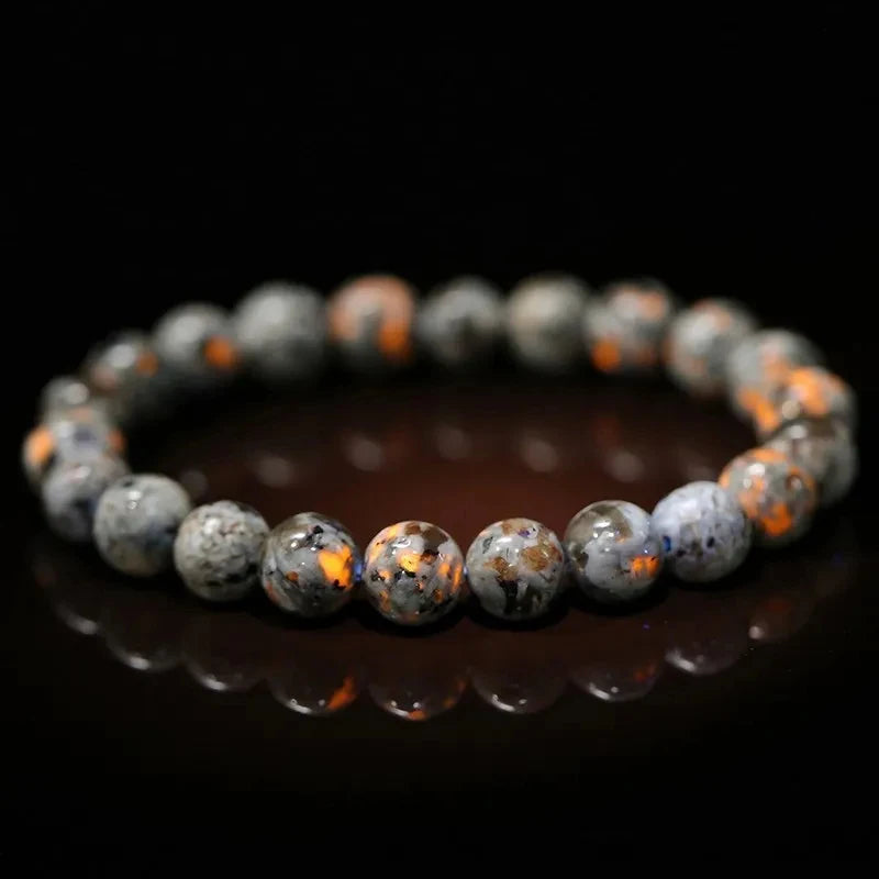 Pulsera de Cuentas de Piedra Natural – Pulsera de Gemas de Amatista, Ojo de Tigre, Cuarzo Cristal y Ágata para Mujeres y Hombres, Regalo de Joyería de Energía Reiki
